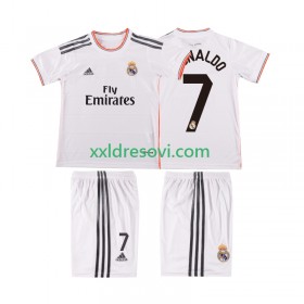Real Madrid Cristiano Ronaldo 7 2013 2014 Retro Domaći Dječji Nogometni Dres